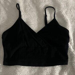 SHEIN Black Crop Top